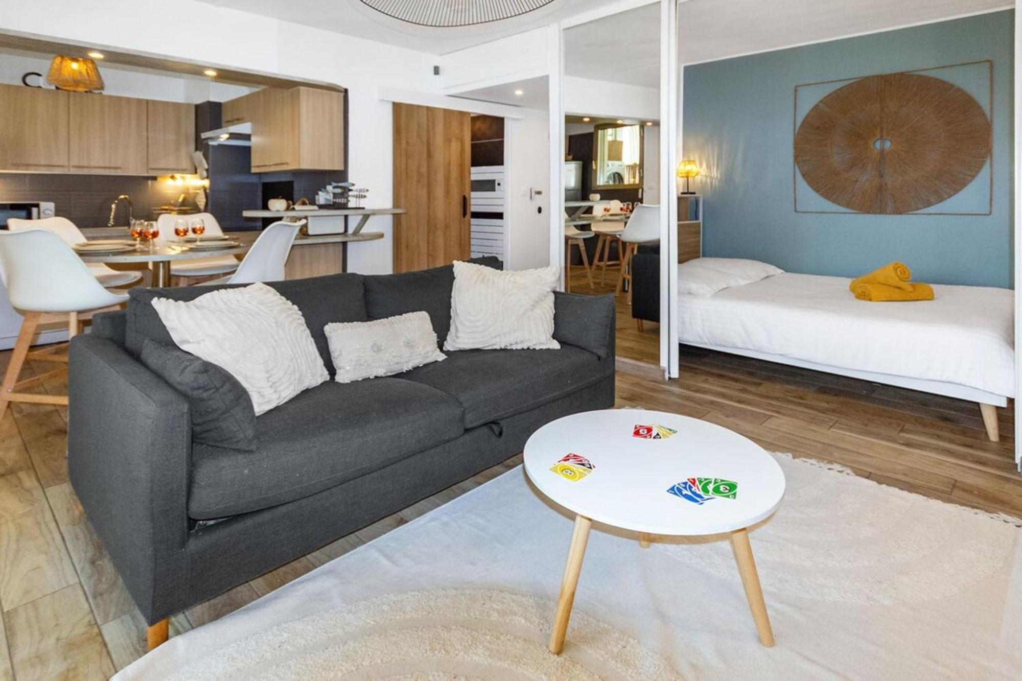Apartament Le Pied Dans L'Eau - Calm - Sun - Seaside - Hipprodrome - Racetracks Cagnes-sur-Mer Zewnętrze zdjęcie